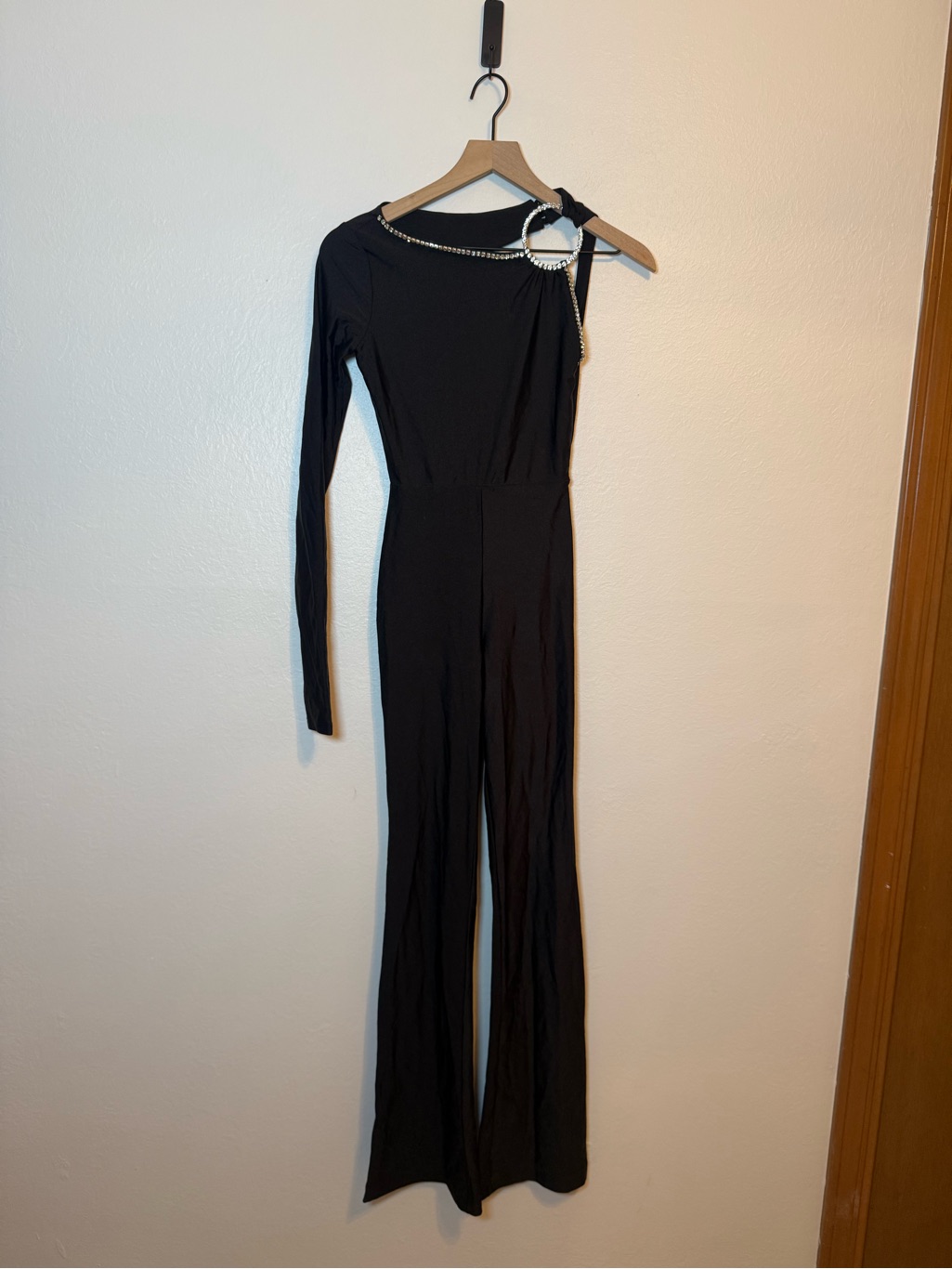 Khanum’s Rhinestone Single Sleeve Jumpsuit — image 2 of 7